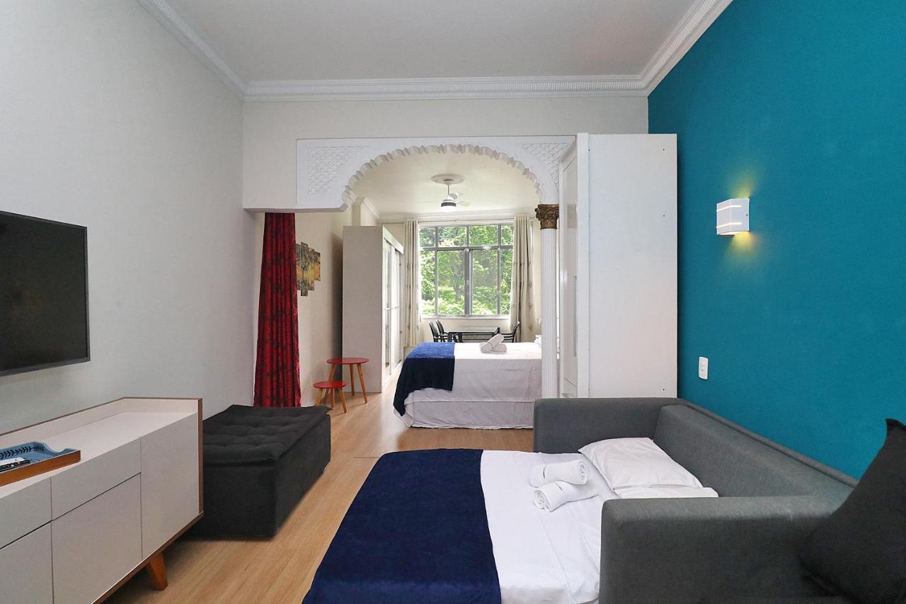 Appartamento Fantastico 1 Quarto E Sala Em Copacabana Com Vista Para Natureza Rio de Janeiro Esterno foto
